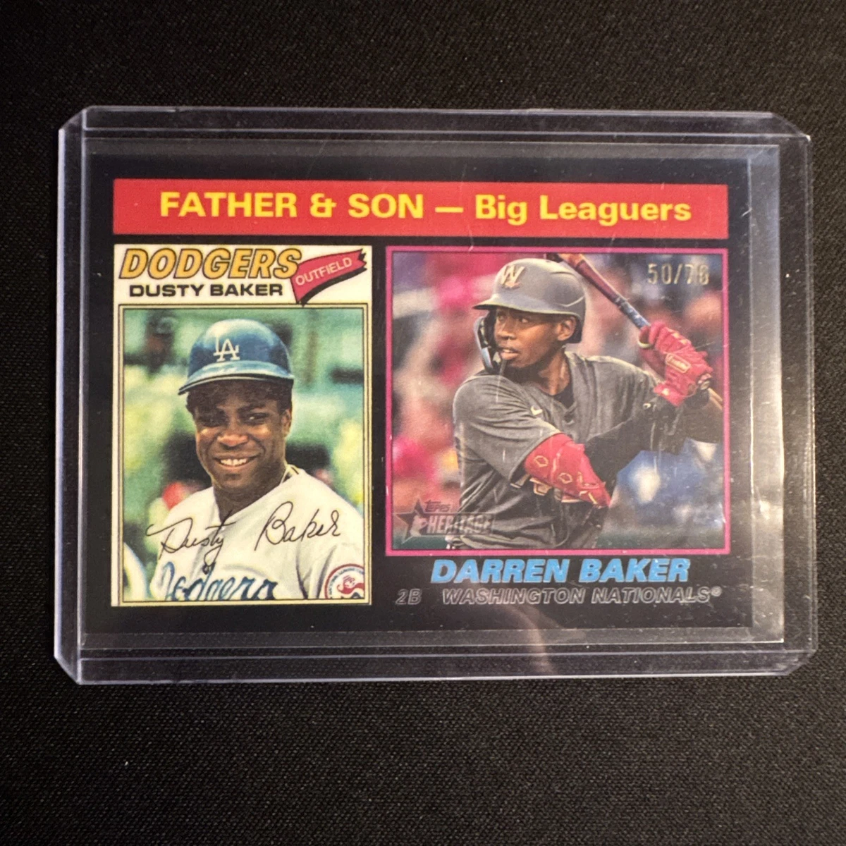 Dusty Baker Baseball Sports Trading Cards & Accessories