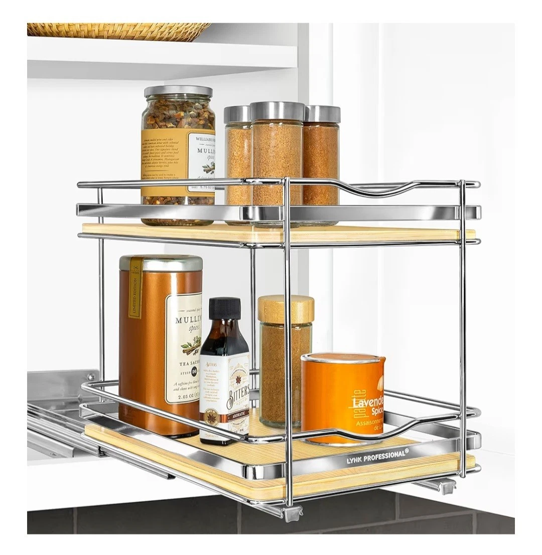 LYNK PROFESSIONAL® Élite™ Pull Out Spice Organization for Cabinets - 8-3/8 inch