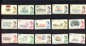 BAHAMAS-Complete Set Scott #256a-#266a