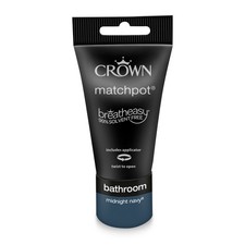 Midnight Navy&reg; easyclean&reg; Bathroom Mid Sheen Tester Pot 40ml