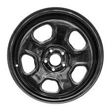18x8 Painted Black Wheel Fits 2013-2019 Ford Explorer Police Interceptor