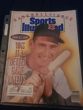 April 16 1990 Ted Williams Boston Red Sox Baseball Sports Illustrated Magazine