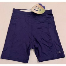NWT Y2K Vtg Champion Double Dry 6" Fit Short Cosmic Purple Women's M 10/12