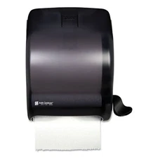 San Jamar T950TBK Element Lever Roll Towel Dispenser Classic - Black Pearl New