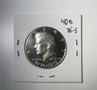 1976-S 40% Silver Proof Bicentennial Kennedy Half Dollar 0.1479 ASW Free Ship