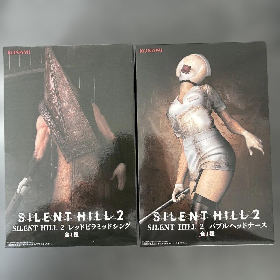 SILENT HILL 2 Red Pyramid Thing & Bubble Head Nurse Figure Set
