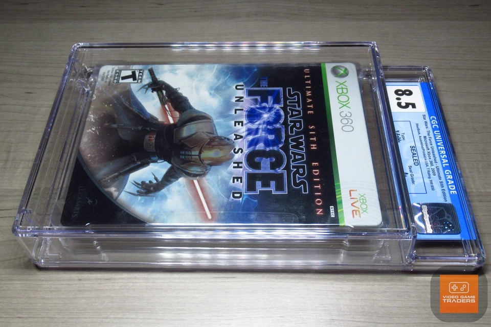 CGC 8.5 A+ - Star Wars: The Force Unleashed ULTIMATE SITH EDITION Xbox 360 NEW! - Image 3 of 4