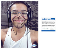 'N3ON' Signed 8x10 Photo Neon Youtuber Streamer ACOA