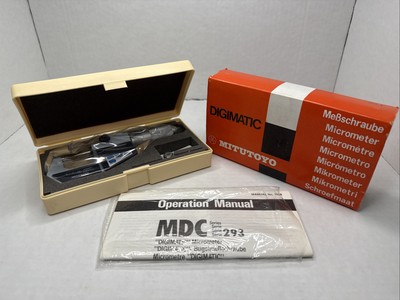 Mitutoyo Series 293 Micrometer, New In Original Packaging