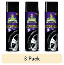 (3 Pack) CRISTAL PRODUCTS Untouchable Tire Shine Spray 13oz Each, Car Care