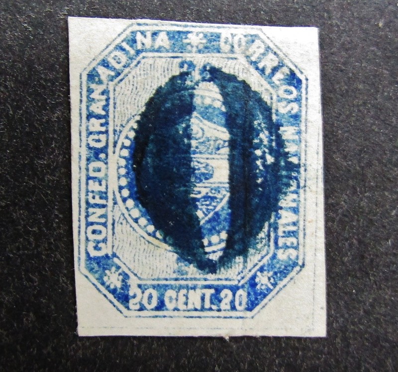 nystamps Colombia Stamp # 6 Used $68 L10y418