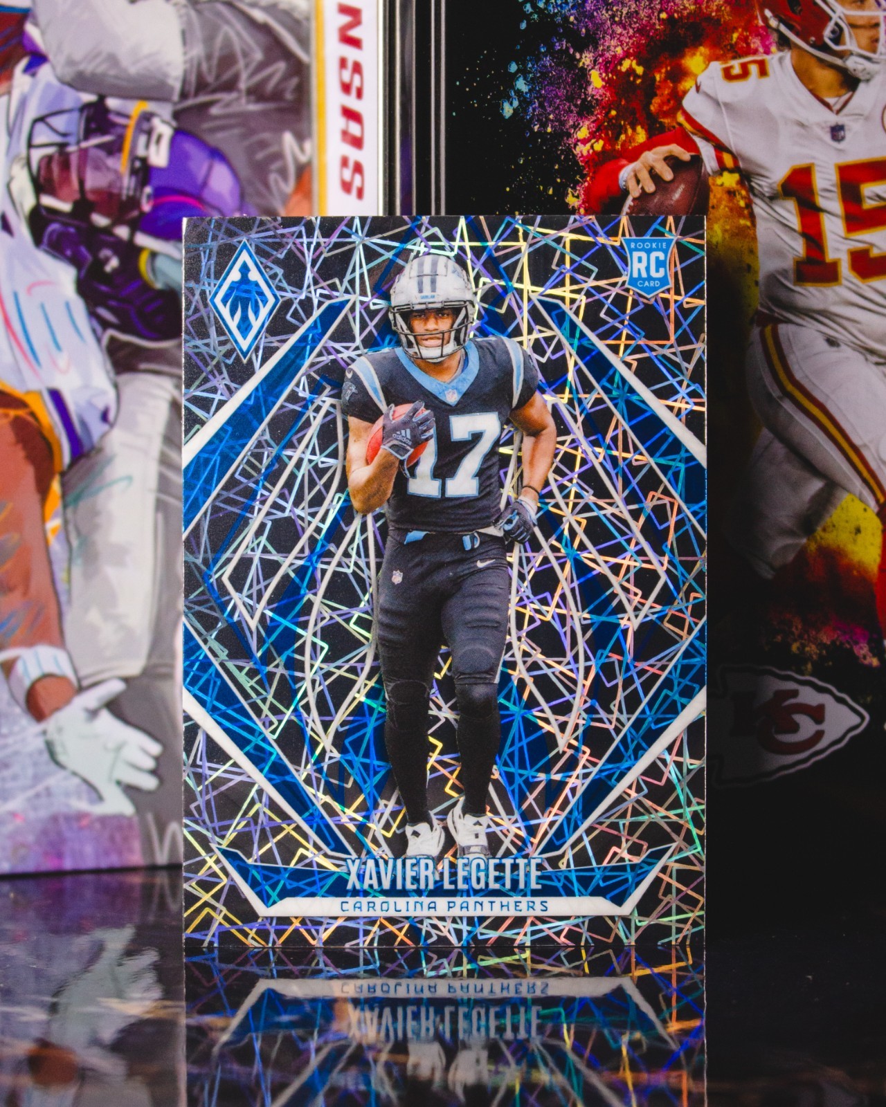 2024 Panini Phoenix #249 Xavier Legette Laser Rookie