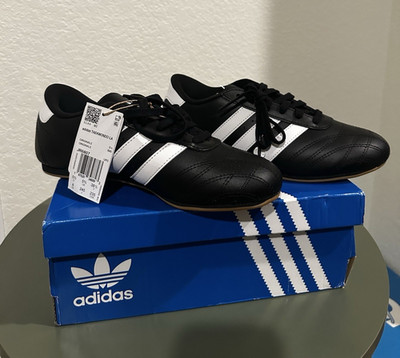 adidas Taekwondo Lace J Tae Kwon Do Shoes Black/White Boys JR6807
