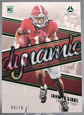 Jahmyr Gibbs /10 2023 Panini Luminance Rookie RC Green Dynamic Detroit Alabama