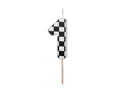 5904555030930 Świeczka urodzinowa Cyferka 1, 5.5 cm, mix  1 op. / 1 szt. PARTYDE