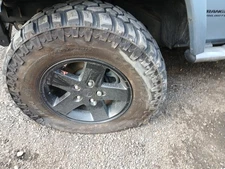 Used Wheel fits: 2012 Jeep Wrangler 17x7-1/2 5 spoke painted black Grade A