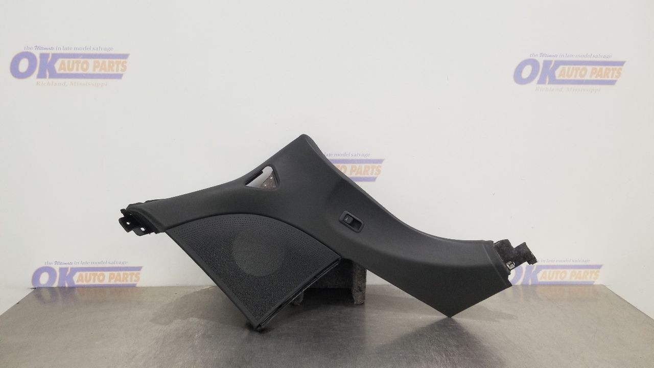 11 AUDI R8 INTERIOR LOWER QUARTER TRIM PANEL LEFT DRIVER BLACK 423867035A25D