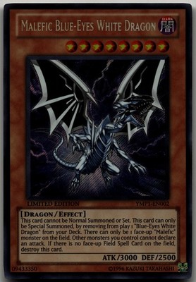 Malefic Blue-Eyes White Dragon Secret Rare Bonds Beyond Time Movie Pack YMP1-EN0