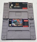 Street Fighter II & Mortal Kombat 3 - Super Nintendo