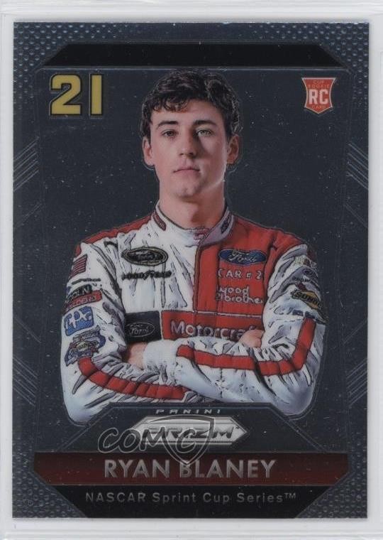 2016 Panini Prizm NASCAR Ryan Blaney #26 0a2