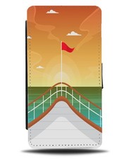 Front Of Deck Of Yacht Flip Wallet Case Cruise Ship The Boat On Bow Sail CR43