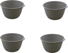 Unbreakable Microwave Bowls Heat and Eat 26 OZ Dishwasher Safe BPA-Free Plast...