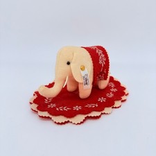 STEIFF Elefant ELEFÄNTLE AUF NADELKISSEN 420313 KF 12 cm GESCHENKIDEE