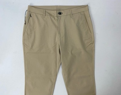 Public Rec Men's VIP Chino Lightweight Tech Pants. Tag 34X32, Runs Short. NWOT!