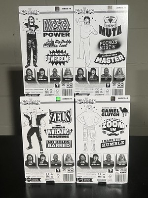WWE Superstars Series 14 Diesel, The Great Muta, Zeus, Iron Sheik