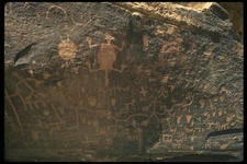 466051 Newspaper Rock Arizona A4 Photo Print