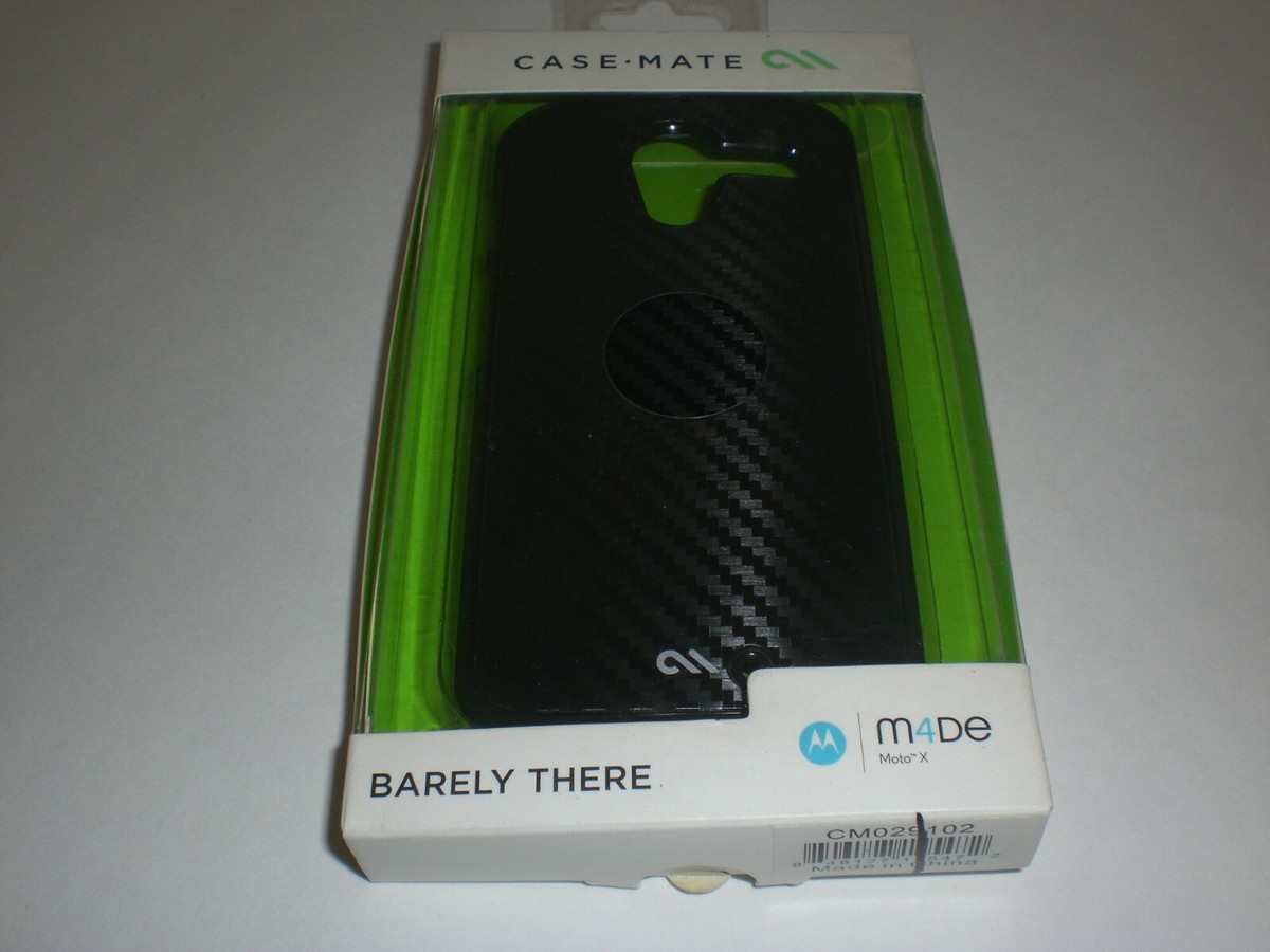 NEW Case Mate m4De For Motorola Moto X Ultra Slim black case