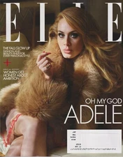 Elle September 2022 Oh My God Adele (Magazine: Women's, Fashion)