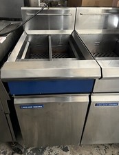 BLUE SEAL GT46 TWIN TANK 2 BASKET LPG GAS FRYER FWO, MANY OTHER FRYERS IN STOCK