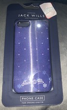 Jack Wills Navy Snowflake Phone Case For iPhone 6/6s/7/8
