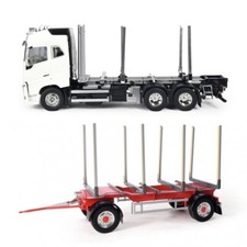 Tamiya Volvo FH16 Globetrotter 750 6x4 set con rimorchio a cremagliera 1:14 #56360SET2