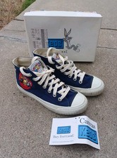 Vintage Women 1994 KEDS Looney Tunes High Top Sneakers Size 5 M used As-Is