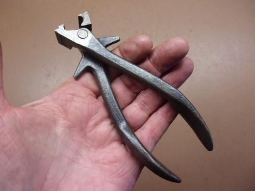 Antique Woodworth Chain Repair Pliers 5 3/4" Long 3/4" Jaws Patented 1919 Exc. - Picture 5 of 7