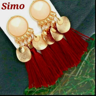 DAMEN OHRRINGE GOLD SCHWARZ RAND ANHÄNGER SCHMUCK SCHMETTERLING CHARMS GESCHENK RABATTE