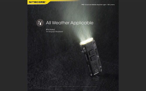 ~NUEVO~ Llavero recargable Nitecore Tip SE 700 lúmenes linterna EDC - Imagen 11 de 12