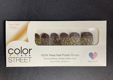 Color Street Nail Polish Strips  BEST IN SHOW  Retired  NIP Damaged Box