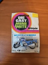 Gordy International Die Cast Mini Mite Motorcycle.  #137 Suzuki, 1979.  New