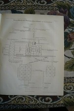 1890 Fachbericht Zeitschrift Bergbau / Verkokung Saaland Louisenthal ..36 Seiten