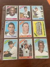 1966 Topps Baseball Cards, Complete Your Set #251-598, Low Shipping!, 002