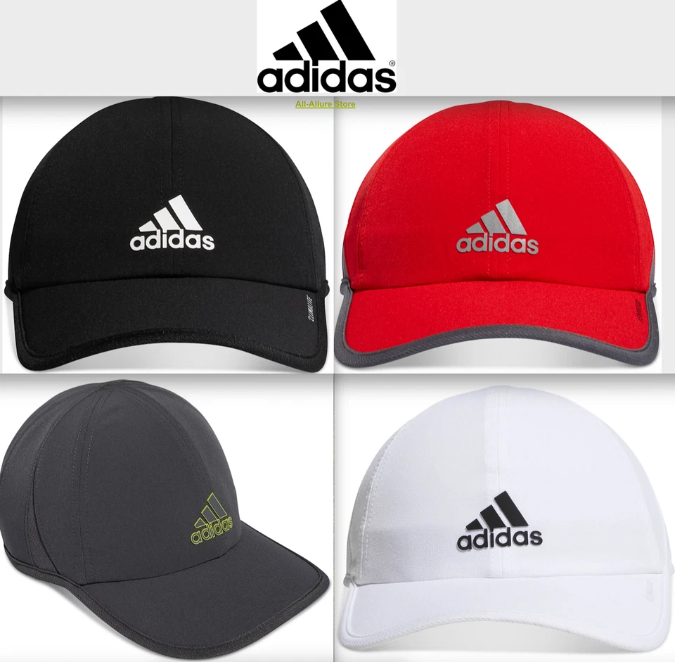 Adidas Para Hombre AEROREADY Superlite 2 Golf/Tenis Sombrero/Gorra-Cancha Verde UV 50 Foto 3 de 4