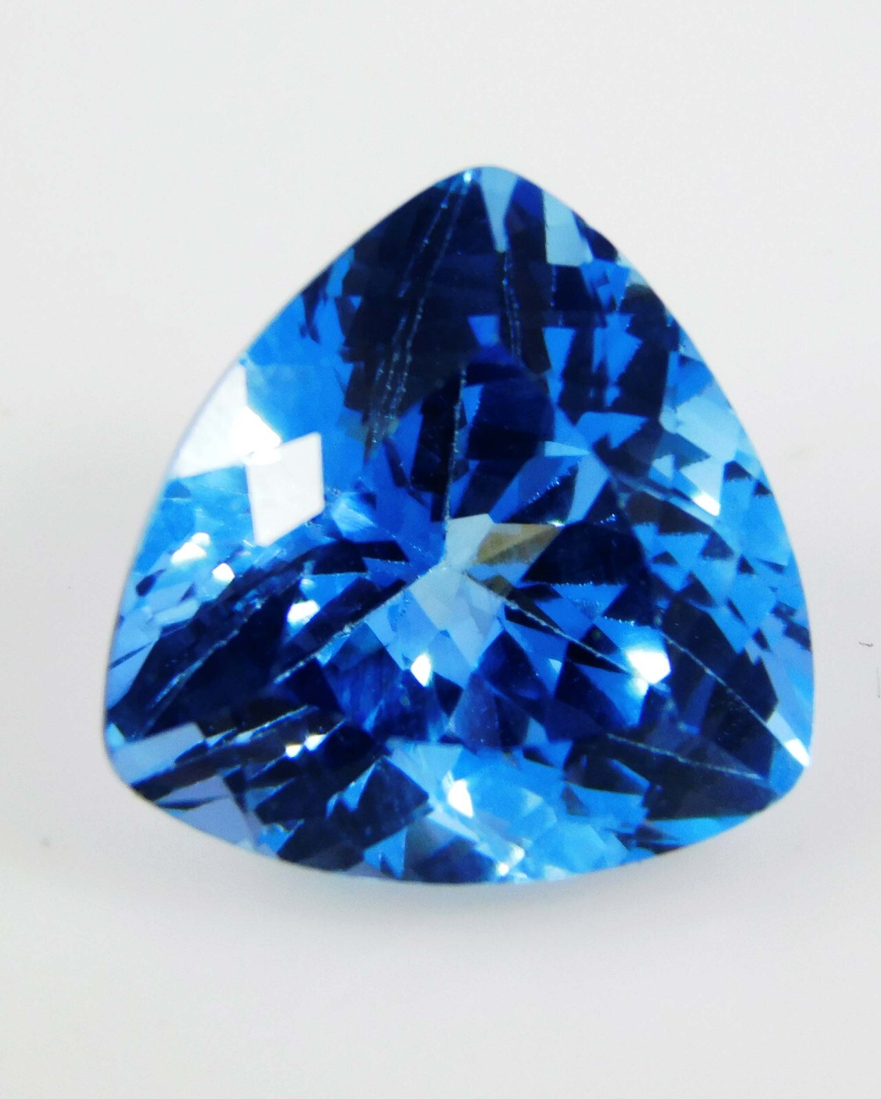 AAA+ Certified 6.15 Ct Natural Ceylon Blue Sapphire Trillion Cut Loose Gemstone eBay