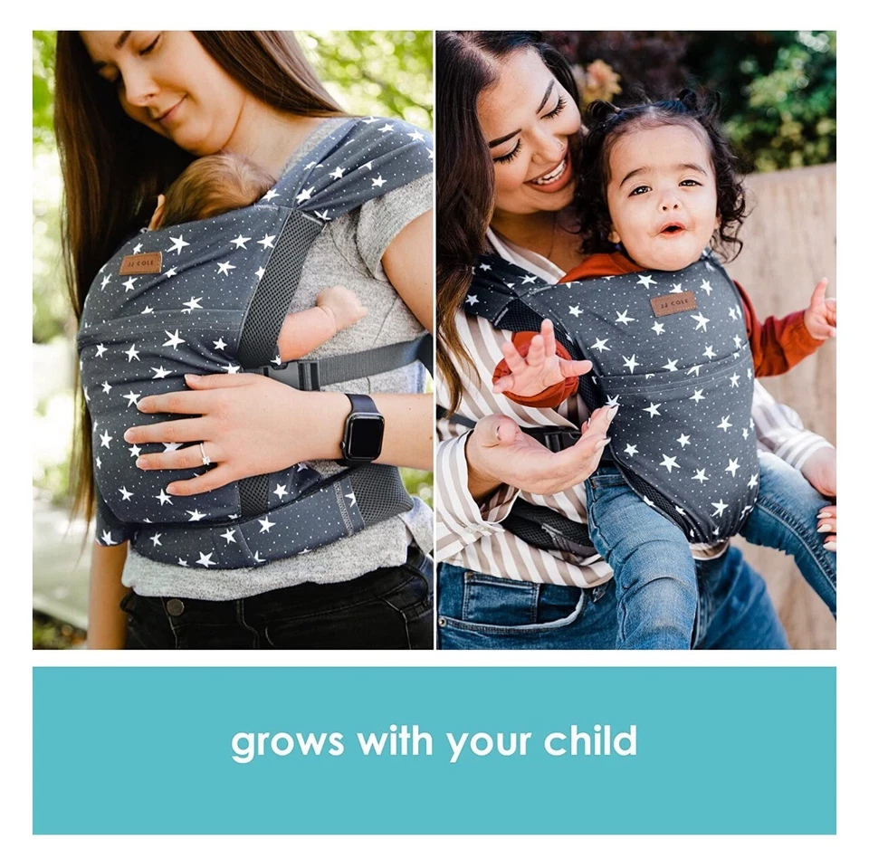 JJ Cole Luma Packable Carrier – 4 -Position Baby Carrier - Compact Travel Bag - Image 4 of 4