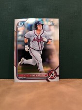 2022 Bowman - Chrome Prospects #BCP-48 Luke Waddell (RC) 1st