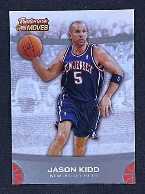 2007-08 Topps Trademark Moves Basketball #12 Jason Kidd New Jersey Nets Mavs