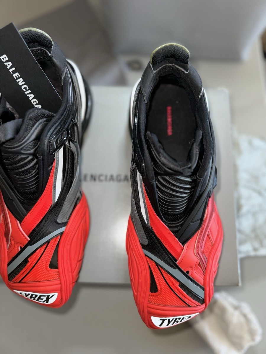 Size 8 - Balenciaga Tyrex Low Black Red | eBay Size 8 - Balenciaga Tyrex Low Black Red | eBay