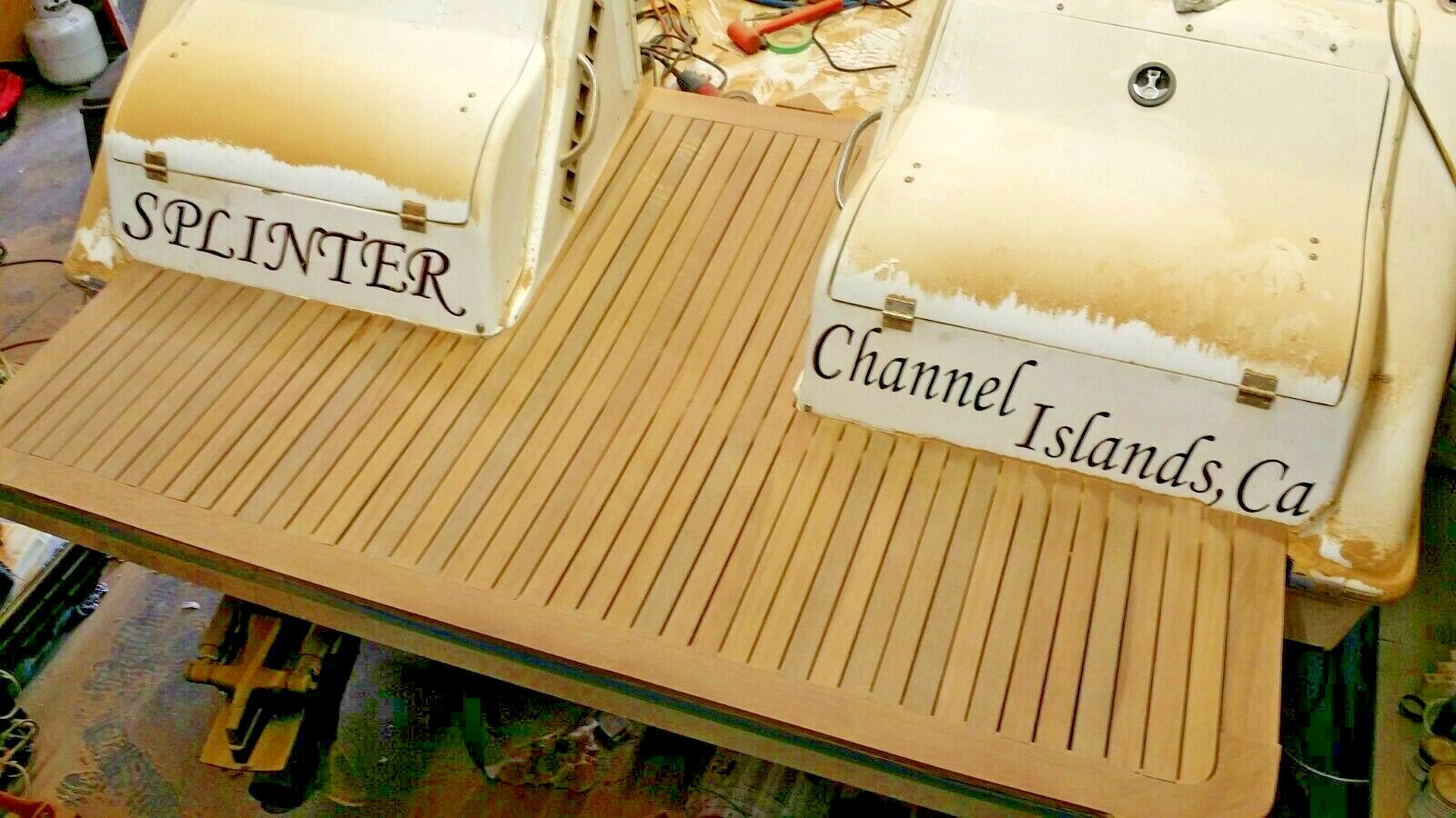 EPOXY RESIN 4 BOAT DECK BUILDING & WOOD ROT REPAIR 4 FIBERGLASSING